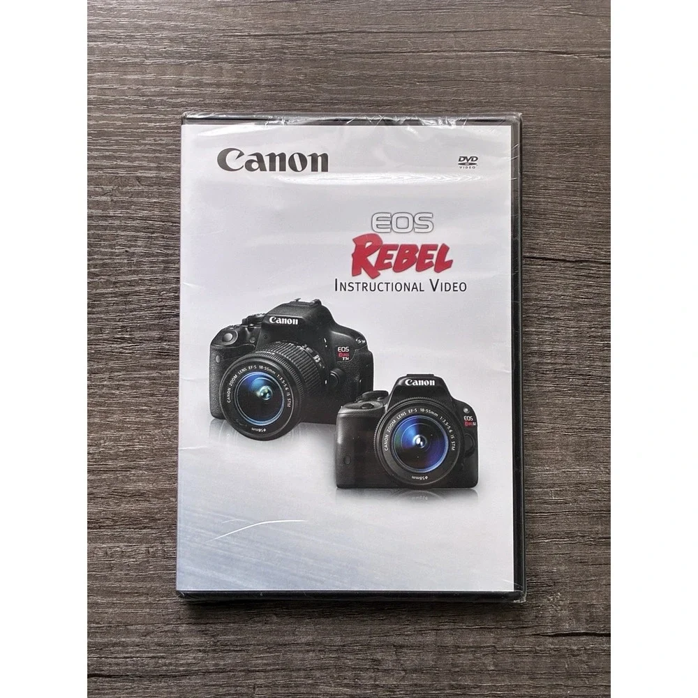 Canon EOS Rebel T5i 700D Instructional Manual DVD Training Guide DVD Sealed